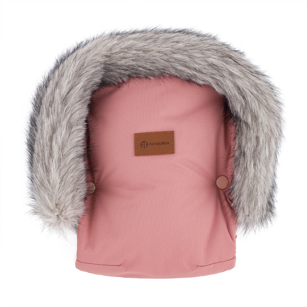 PETITE&MARS Rukávnik / rukavice Furry Old Rose