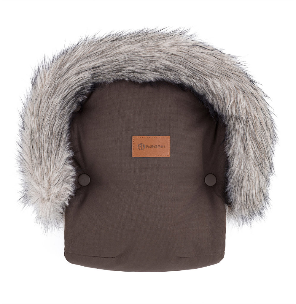 PETITE&MARS Rukávnik / rukavice Furry Rich Brown