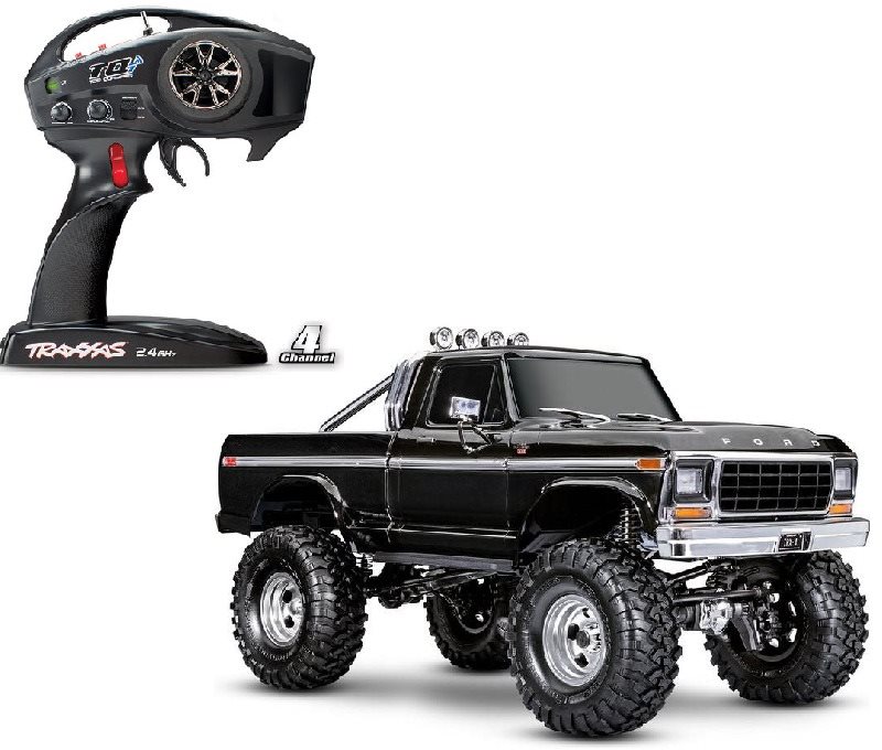 Traxxas TRX-4 Ford F-150 Ranger XLT TQi 1:10 RTR čierny
