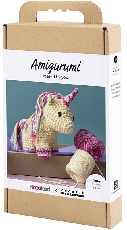 Creativ Company Háčkování amigurumi jednorožec