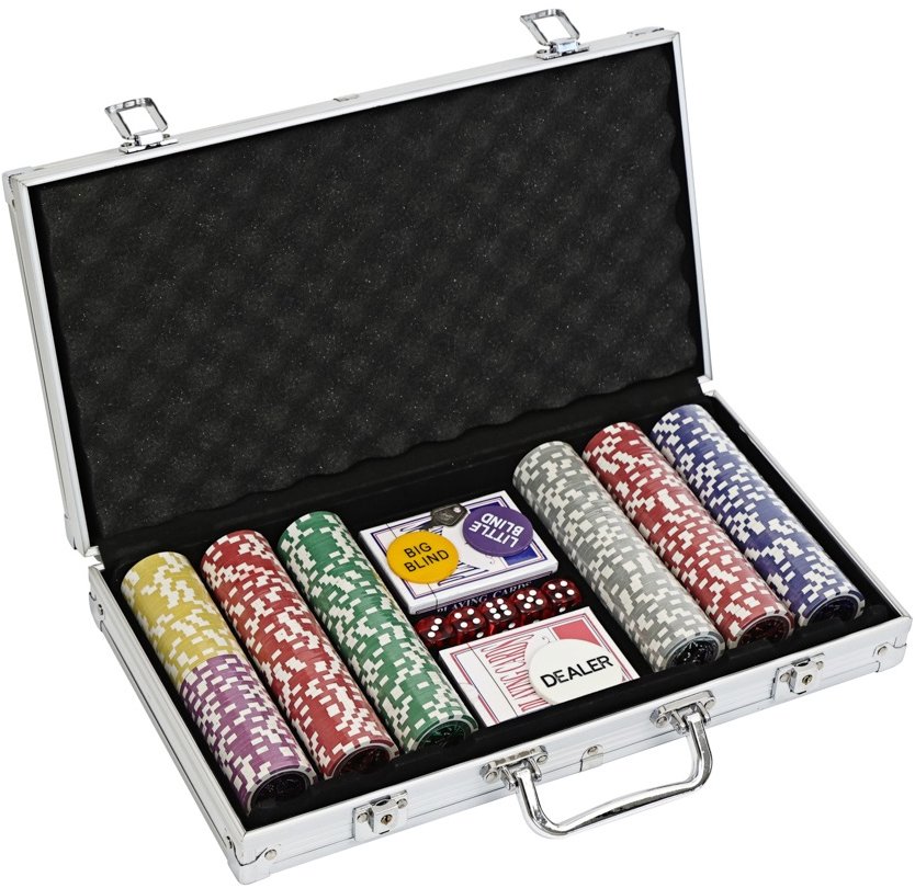 Poker v kufříku 300 žetonů