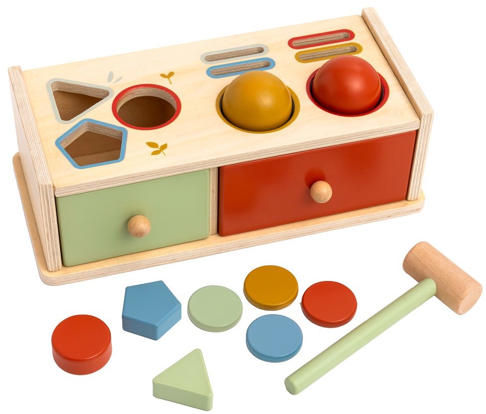 2Kids Toys Zatĺkačka a vkladačka Zásuvky