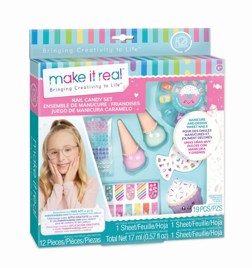 Laky na nechty so zdobením Candy