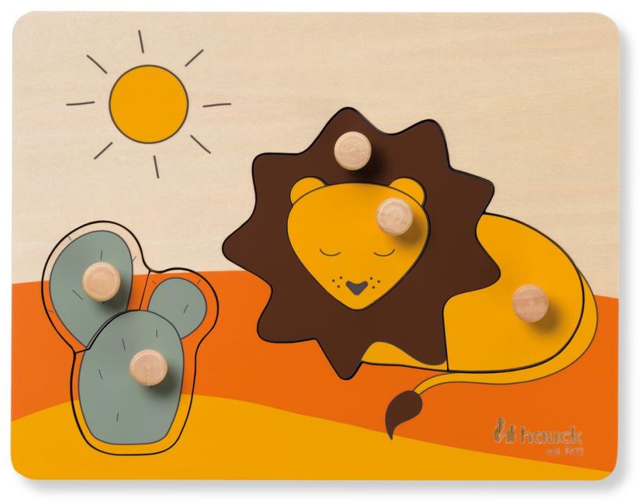 Drevené puzzle – Lev