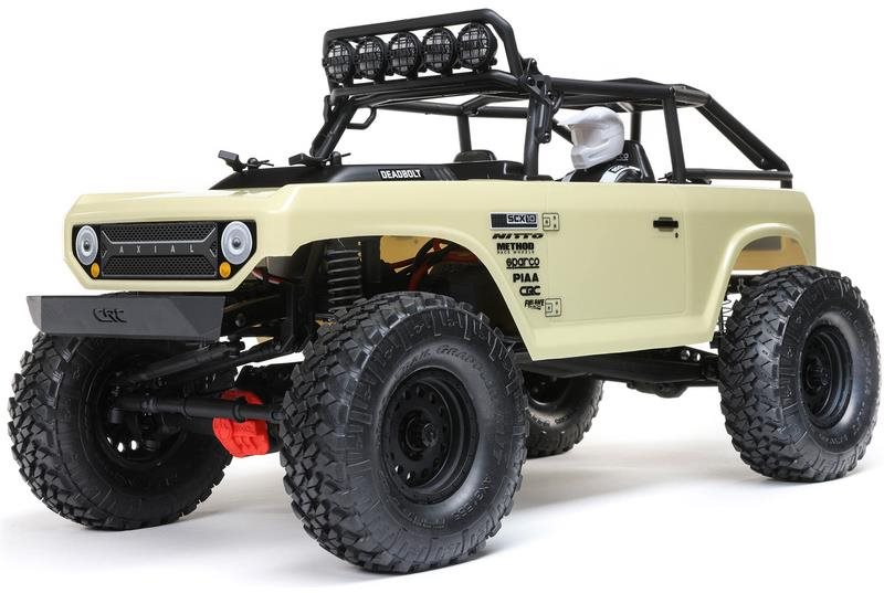 Axial SCX10 II Deadbolt 1:10 4WD RTR pieskové