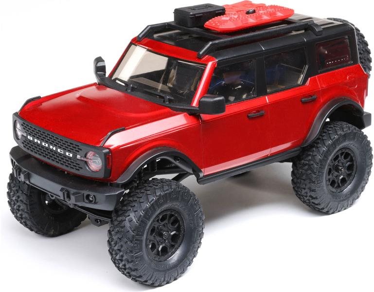 Axial SCX24 Ford Bronco 2021 1:24 4WD RTR červený