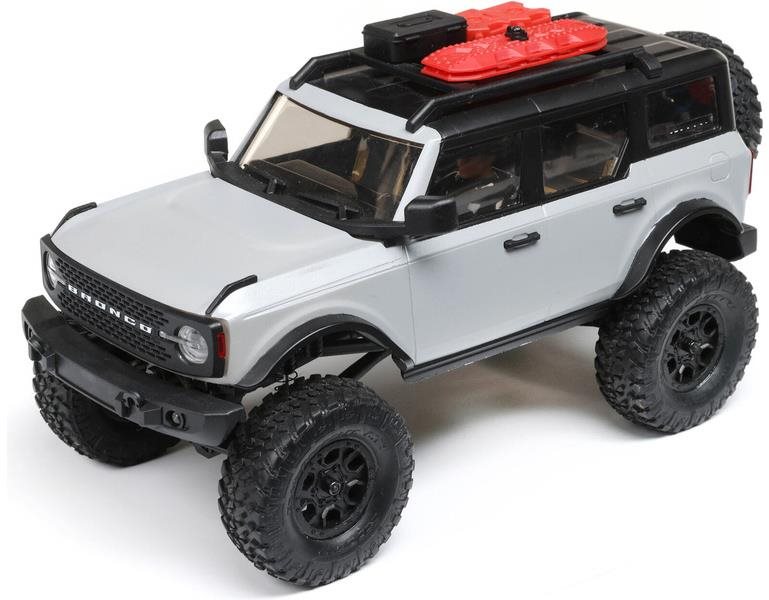 Axial SCX24 Ford Bronco 2021 1:24 4WD RTR sivý