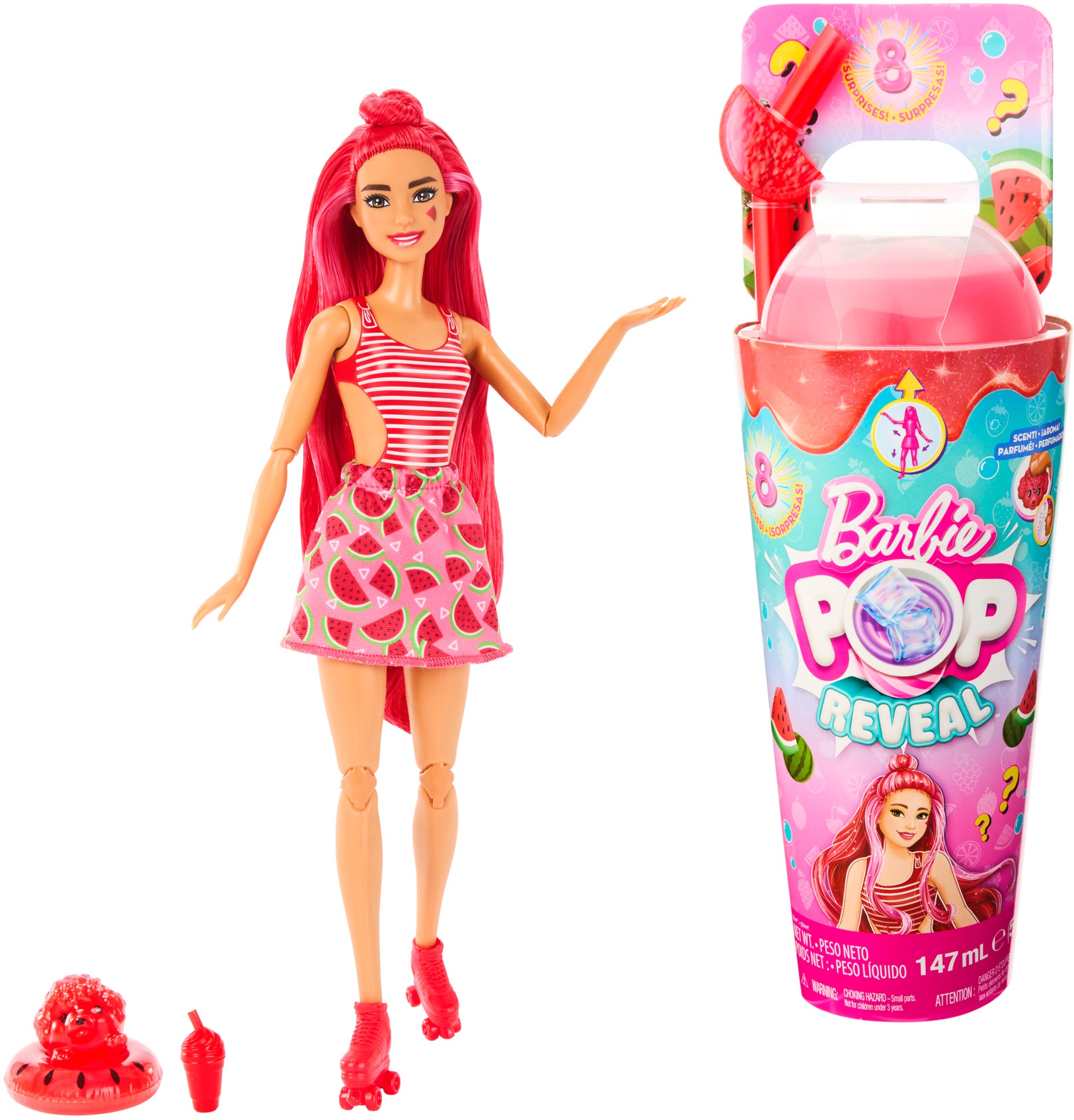 Barbie Pop Reveal Barbie šťavnaté ovocie – Lelónová triešť