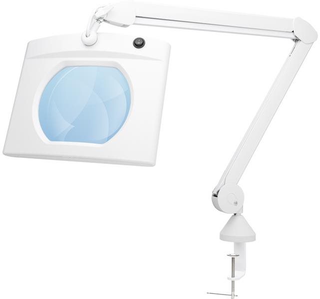 Lightcraft stolová lampa s obdĺžnikovou lupou