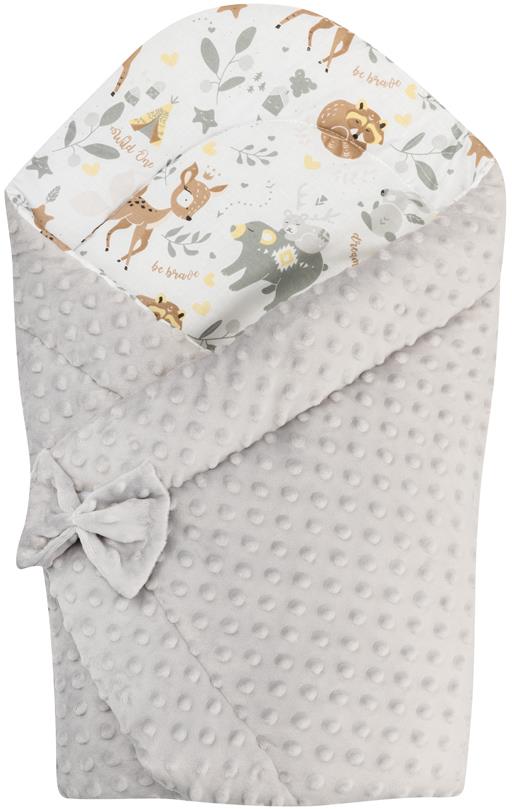 Bomimi Rýchlozavinovačka obojstranná minky zvieratká béžová