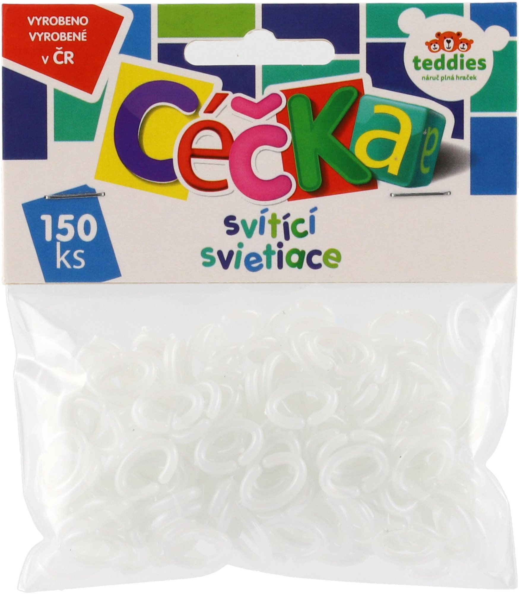 Teddies Céčka svietiace 150 ks