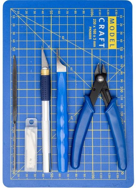 Modelcraft náradie pre plastikové modely – sada 10 ks