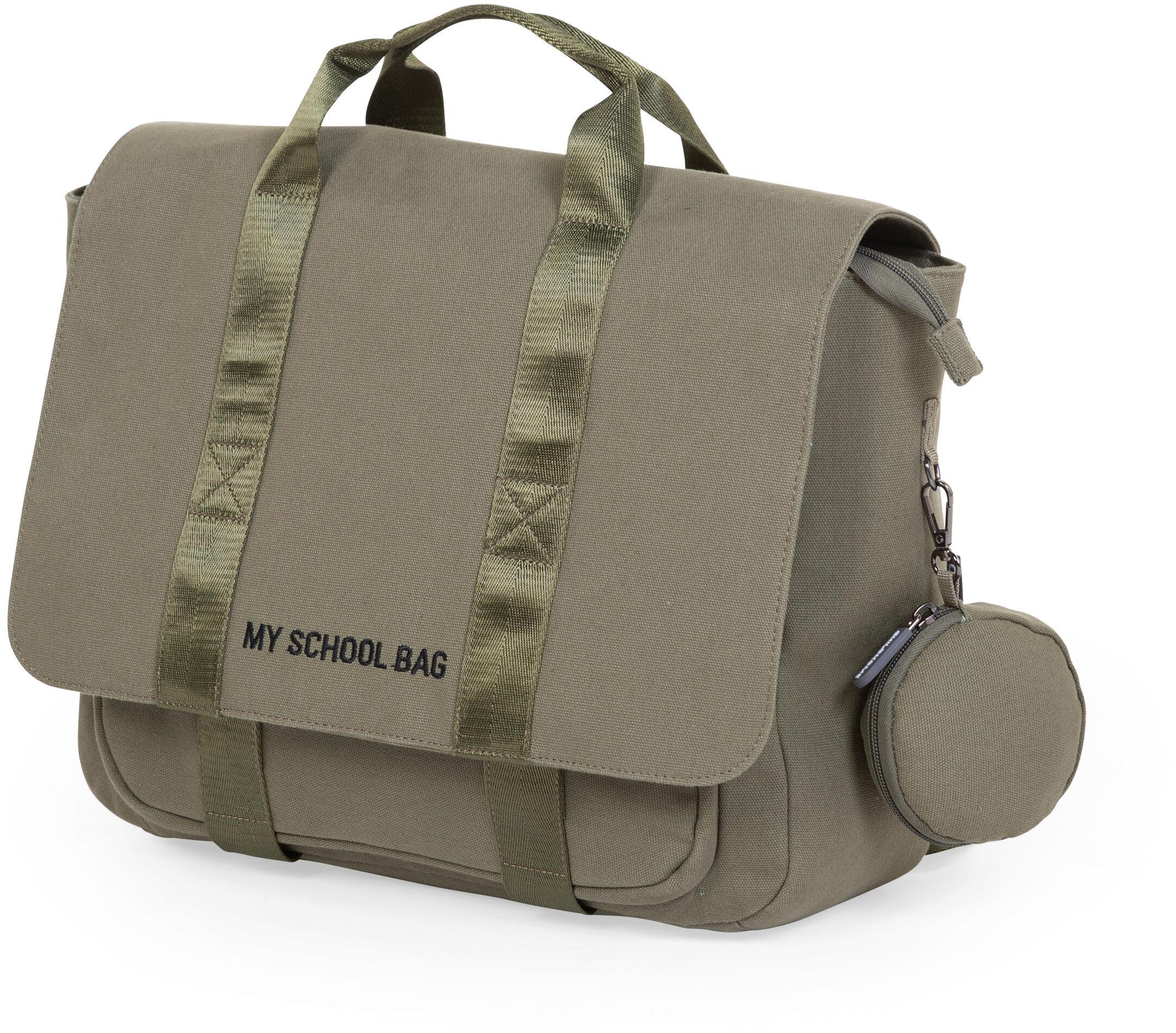 Školská taška Canvas Khaki