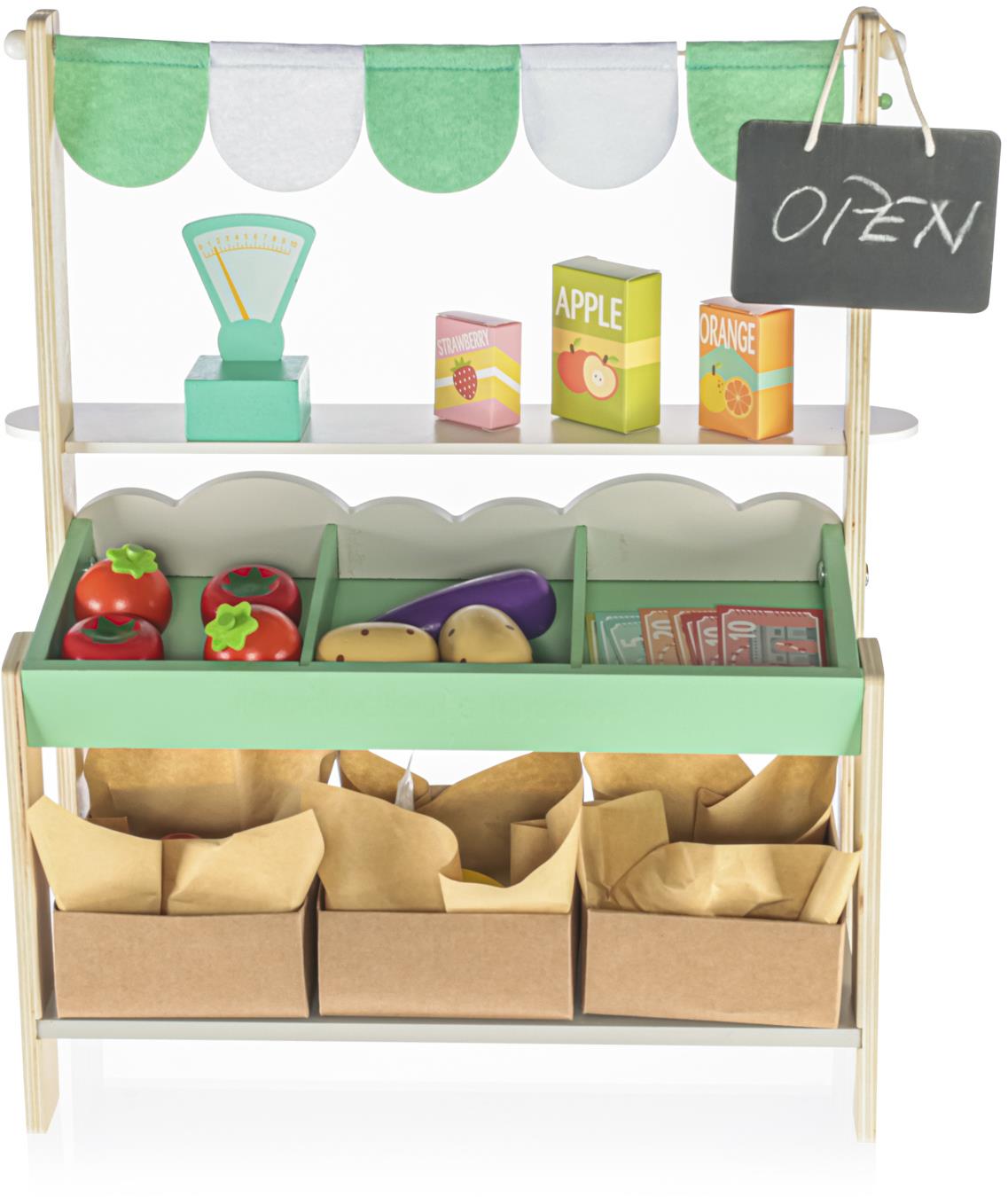 Zopa Drevený obchod set