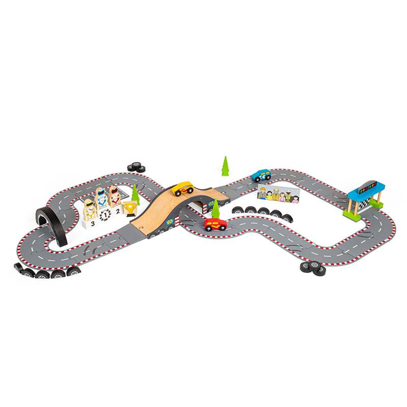Bigjigs Rail Závodný deň