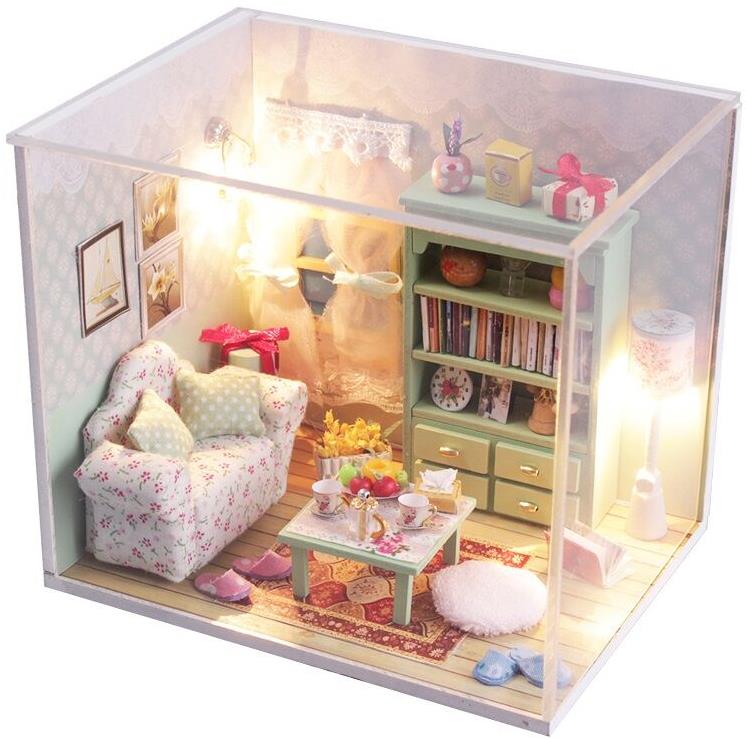 Dvěděti Miniatúra domčeku Rodinná sieň