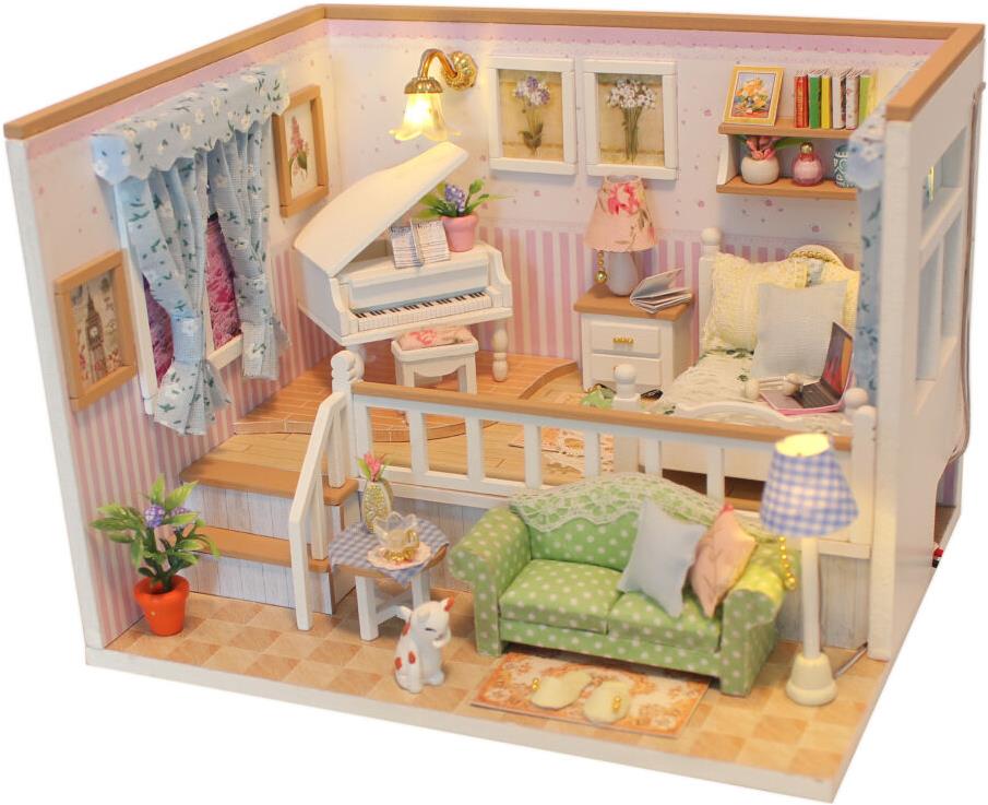 Dvěděti Miniatúra domčeku Domov tvojich snov