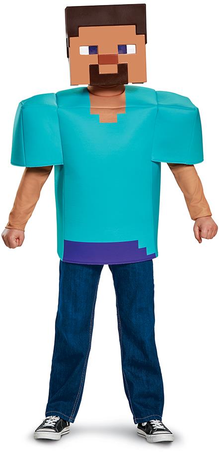 Minecraft Steve 10-12 rokov