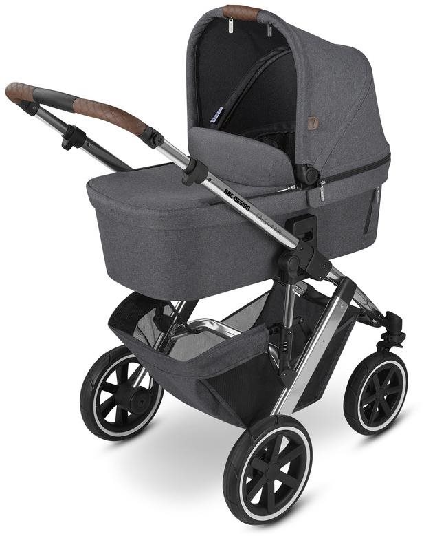 ABC Design Salsa 4 Air Asphalt 2024 + adaptér na autosedačku zadarmo