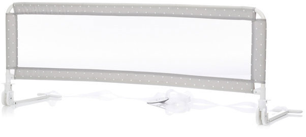 Zábrana na posteľ Hugo Dots Grey 135 × 50 cm