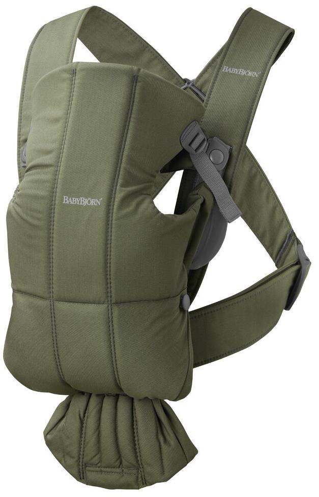 Babybjörn Mini Dark Green Woven