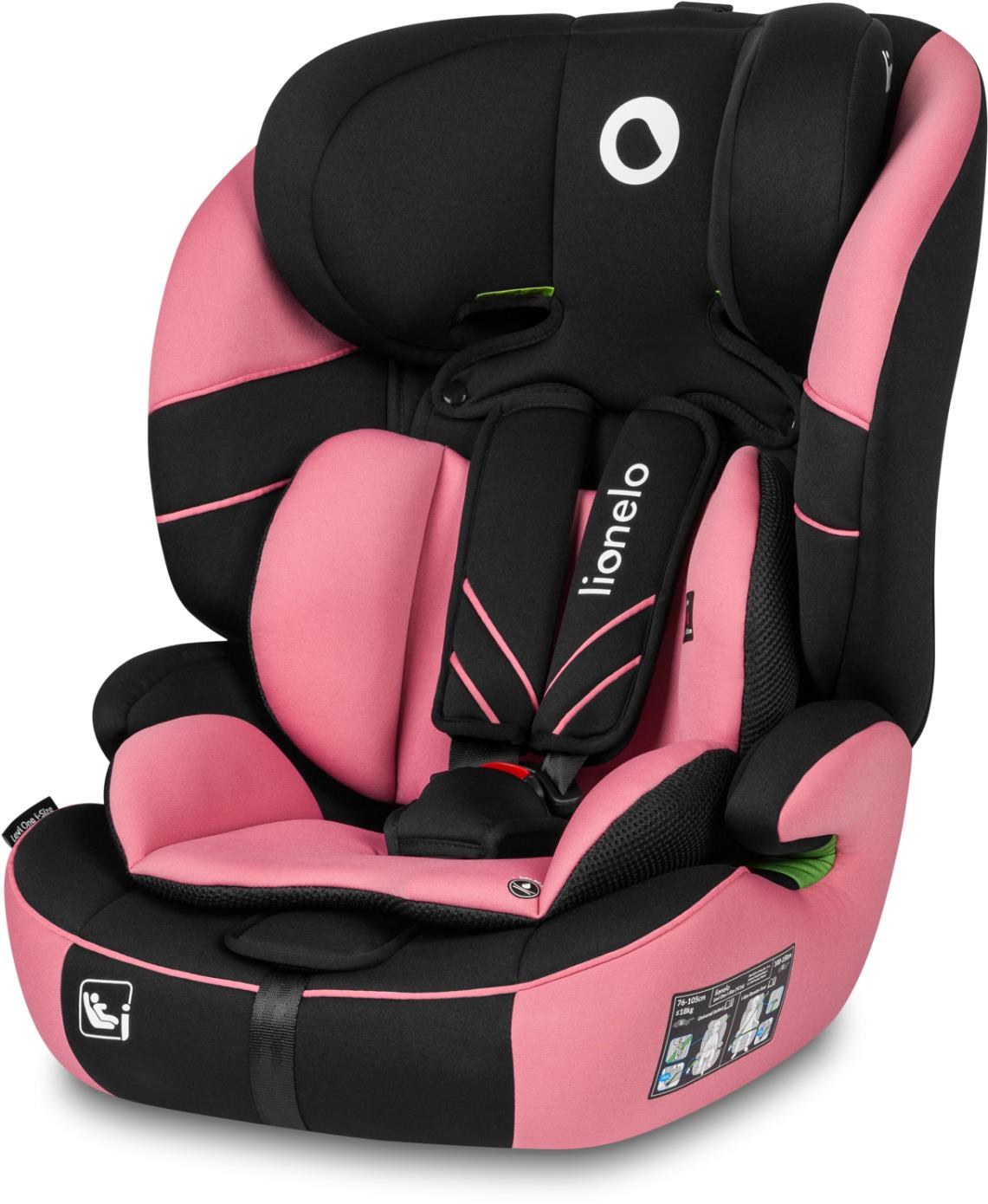 Lionelo Levi One i-Size Pink Rose