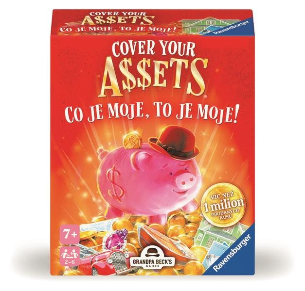 Ravensburger 227907 Cover Your Assets: Čo je moje, to je moje!