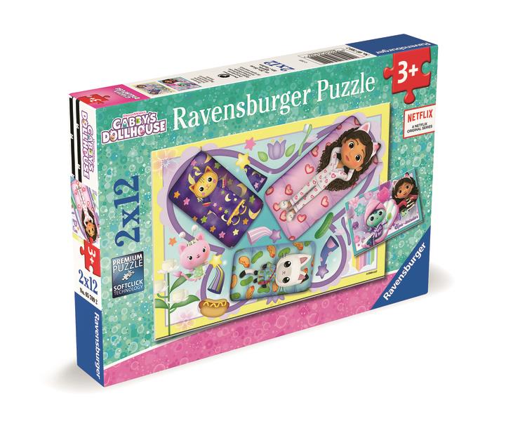 Ravensburger 057092 Gabinin kúzelný domček 2× 12 dielikov