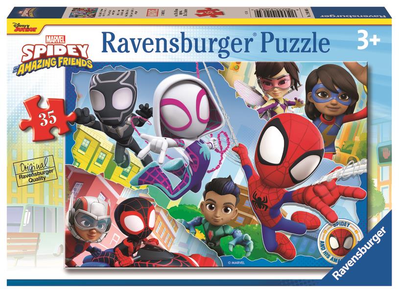 Ravensburger 120010654 Spidey a jeho úžasní priatelia