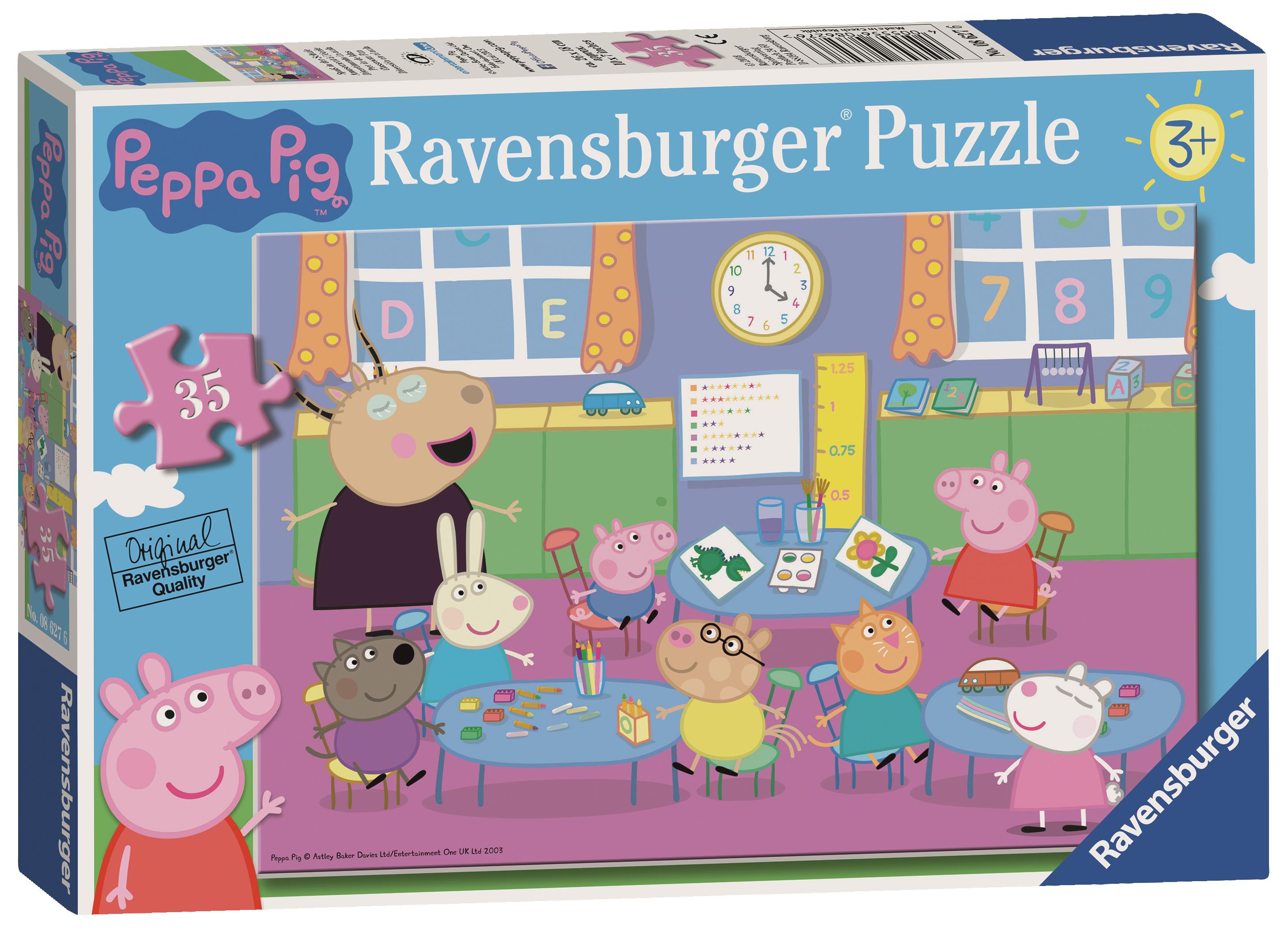 Ravensburger 086276 Prasiatko Peppa v škole