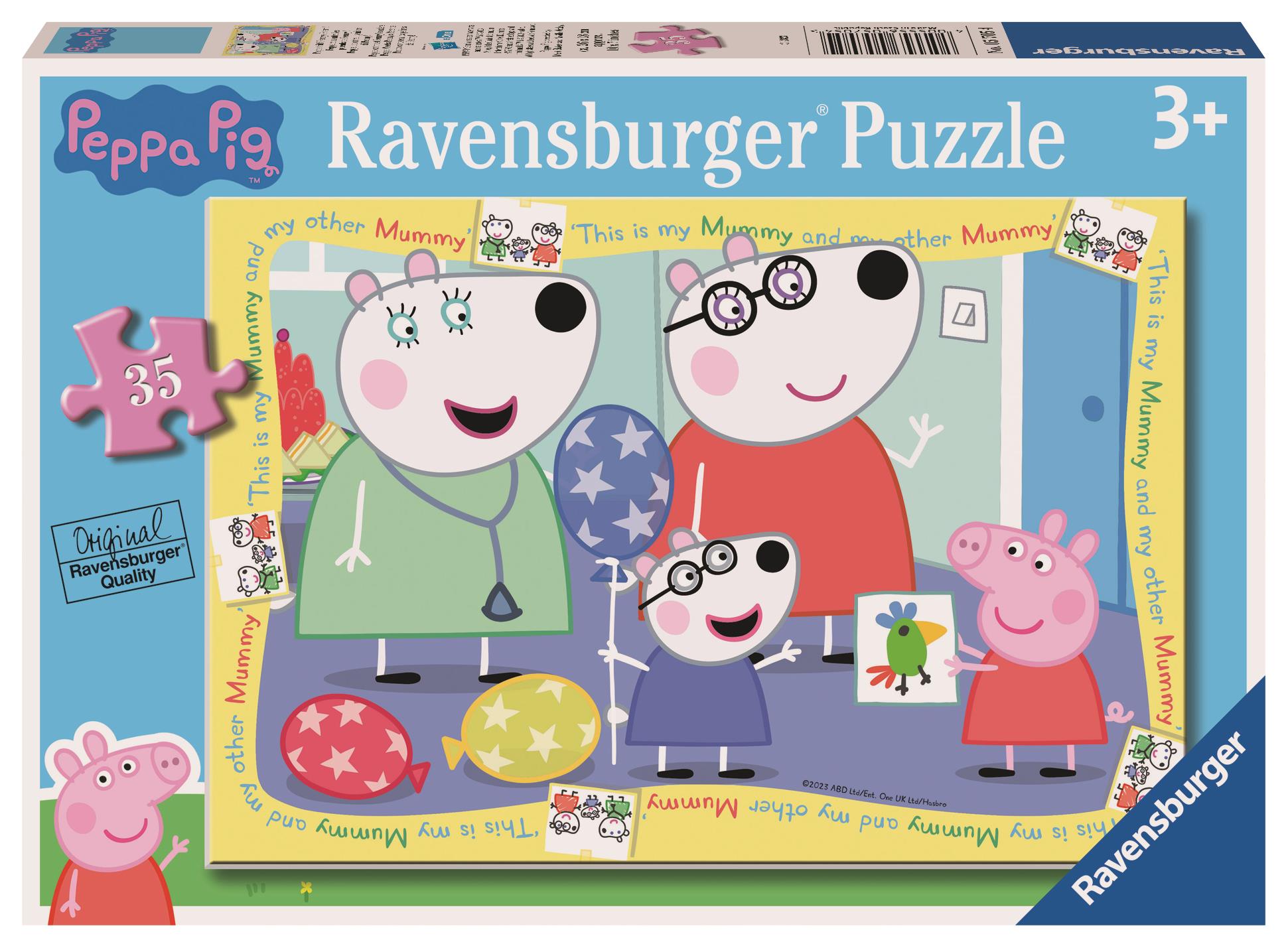 Ravensburger 57054 Prasiatko Peppa s kamarátkou