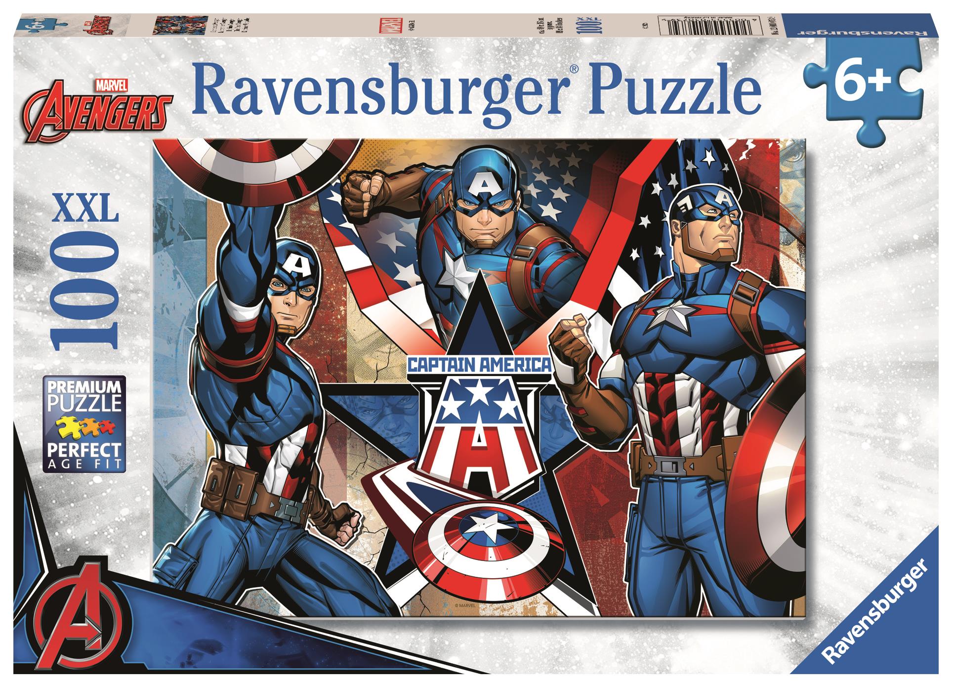 Ravensburger 120010739 Marvel: Kapitán Amerika
