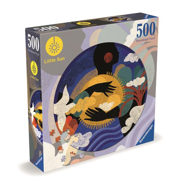 Ravensburger 120007630 Kruhové puzzle: Little Sun – Správny pocit