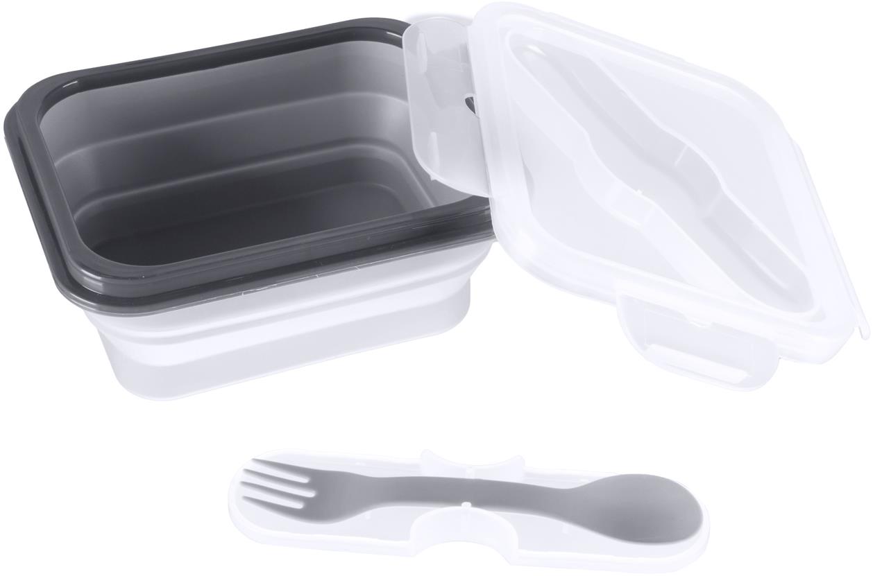 Zopa Desiatový box s príborom malý Dove Grey