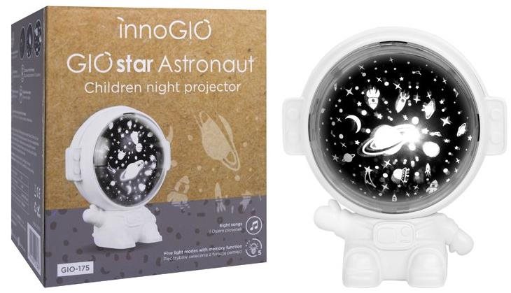 innoGIO Giostar svetelný Astronaut