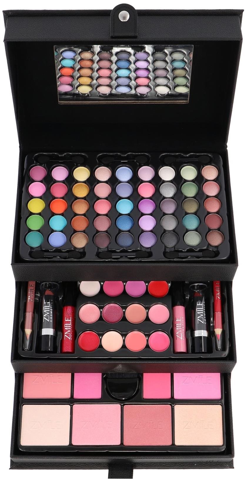 BriConti Zmile Kozmetický kufrík Beauty Case Black