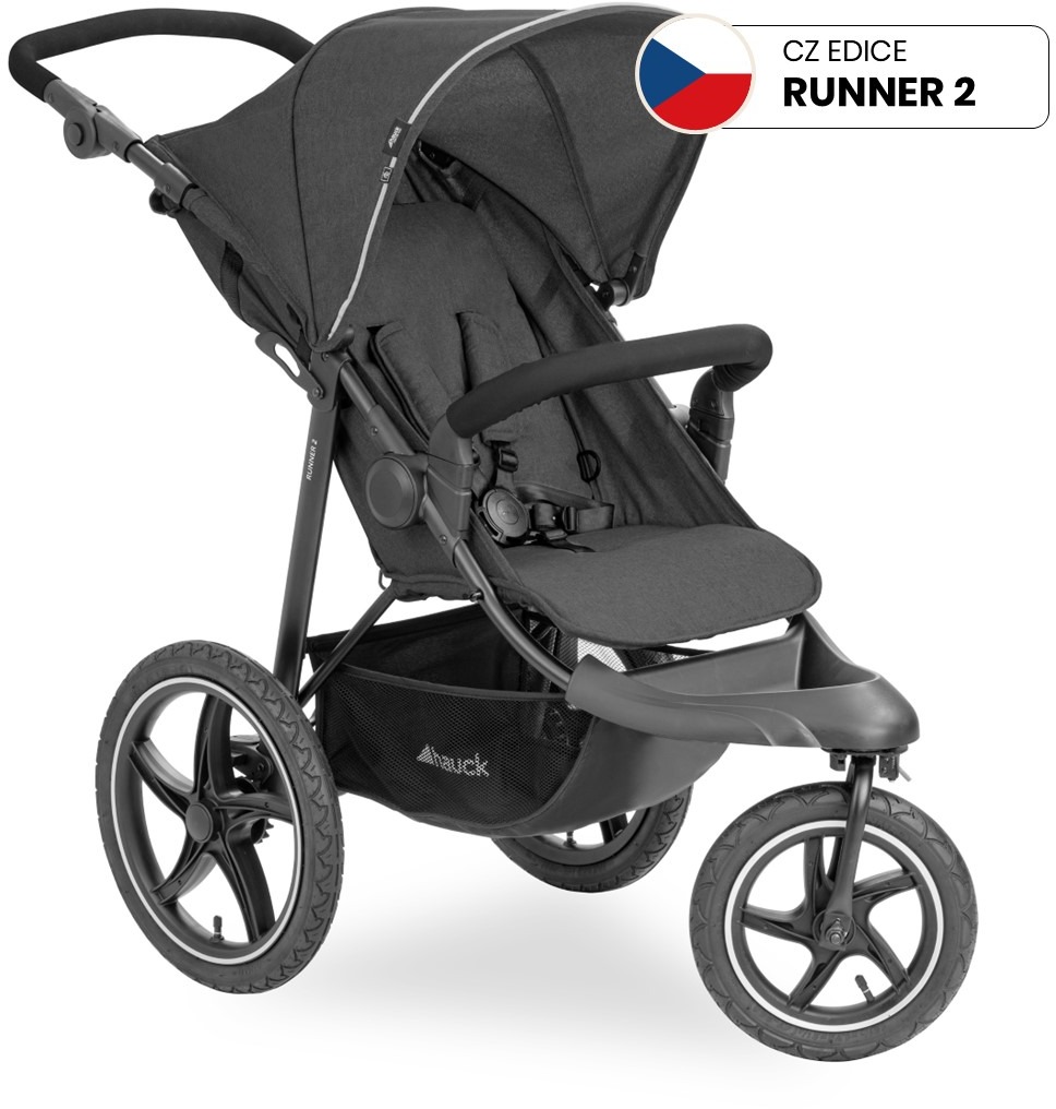 Hauck Športový CZ Edícia Runner 2 Melange grey