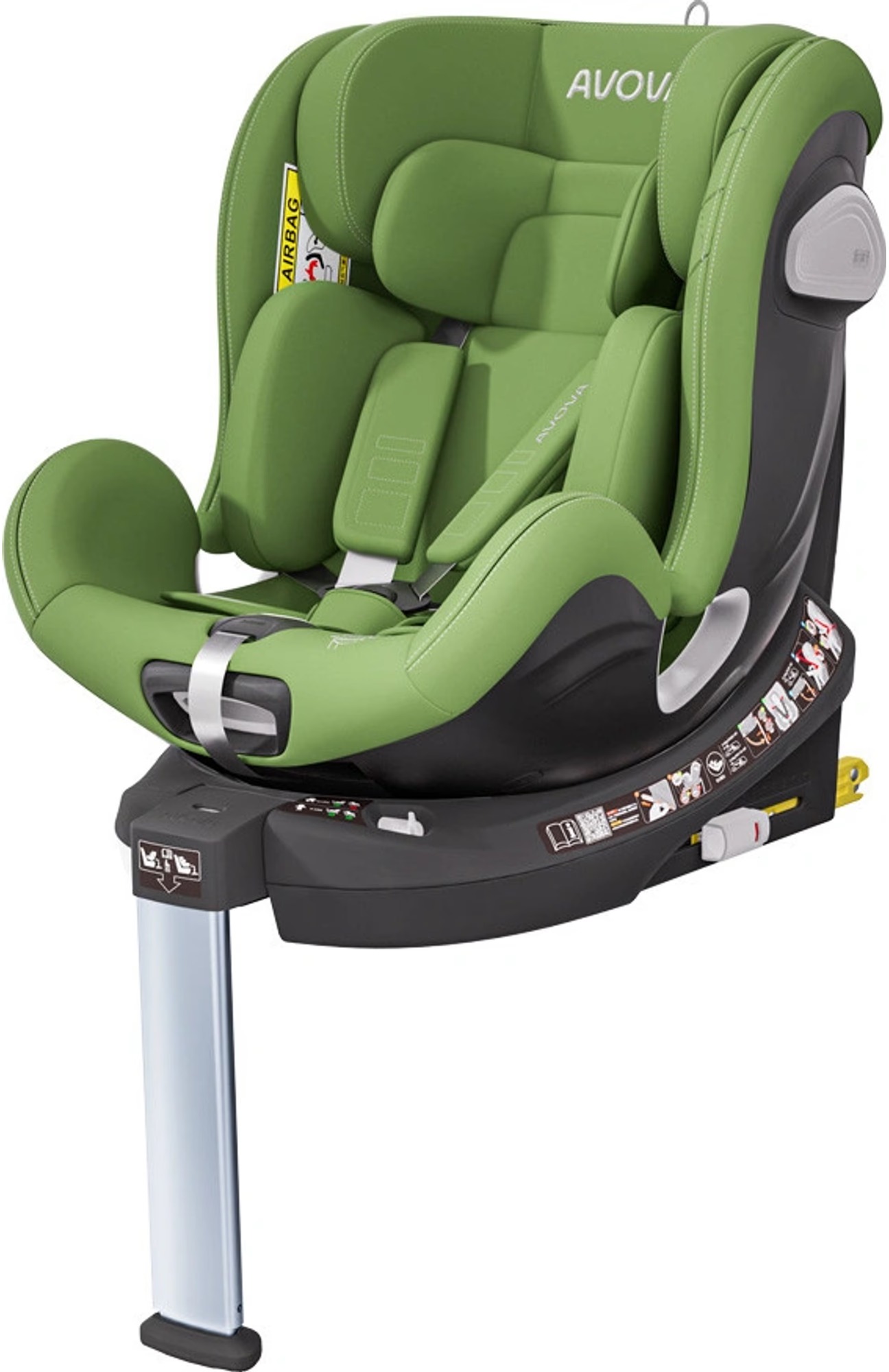 Avova Swan-fix i-Size 2024 40 – 125 cm Cactus Green