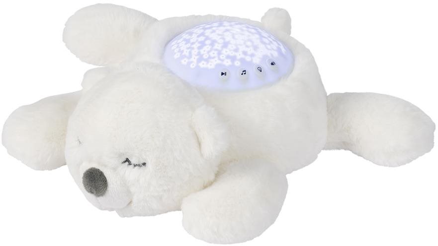 Nattou Medvedík hudobný so svetlom white