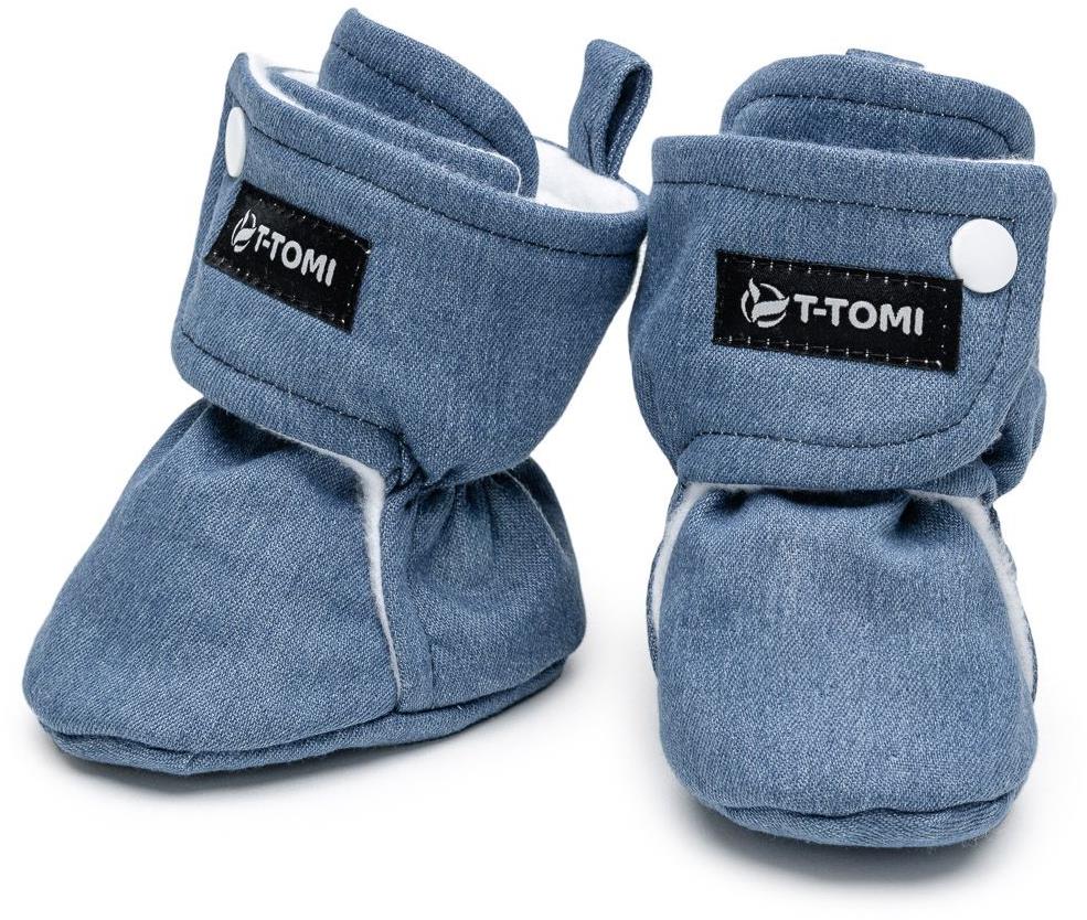T-TOMI Capačky Denim Washed (0 – 3 mesiace)