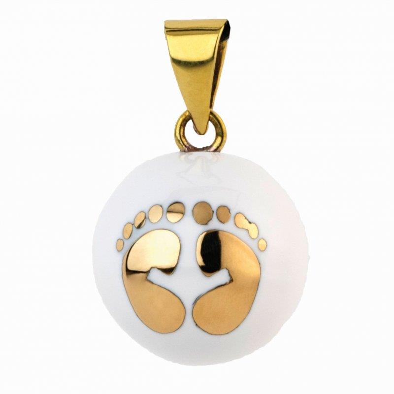 Bola Essentials White with golden feet