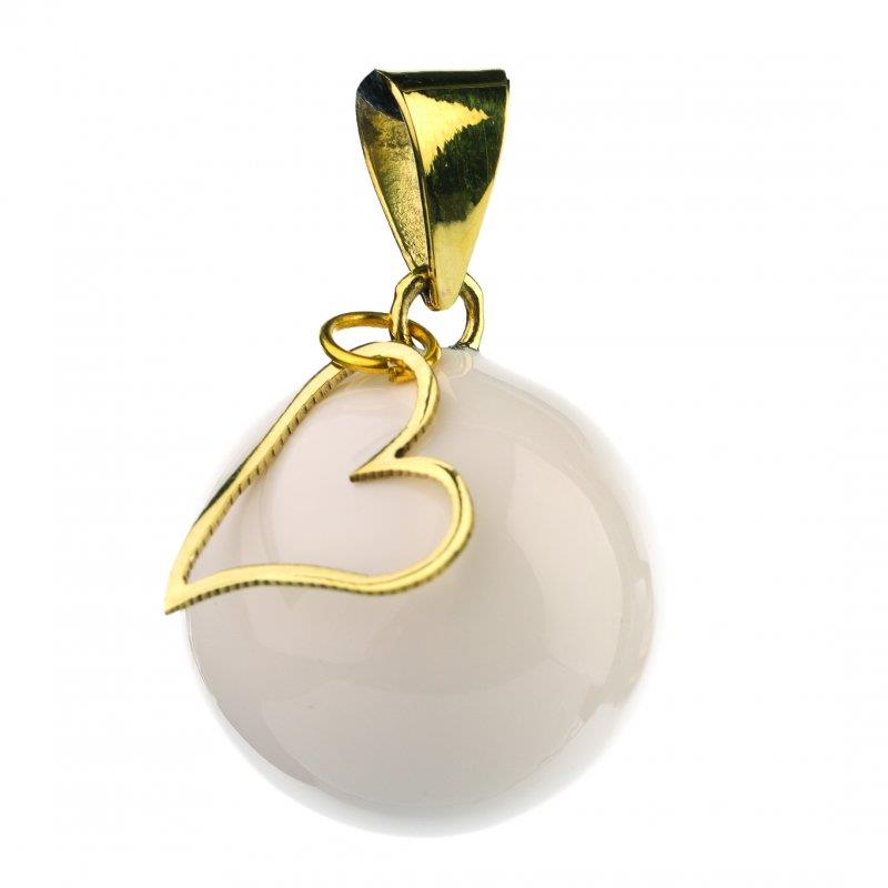 Bola Essentials White with heart charm