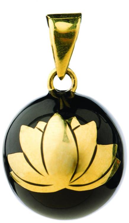 Bola Essentials Black with gold lotus