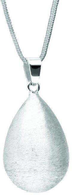 Bola Bola Drop Shape Silver