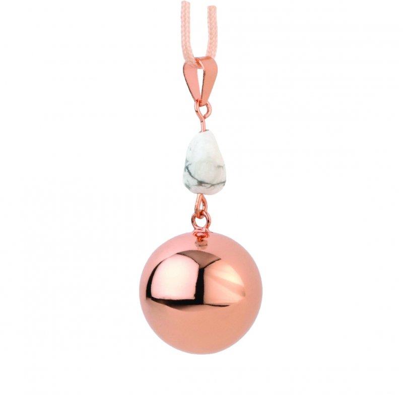 Bola Fantasy Rose gold marble stone