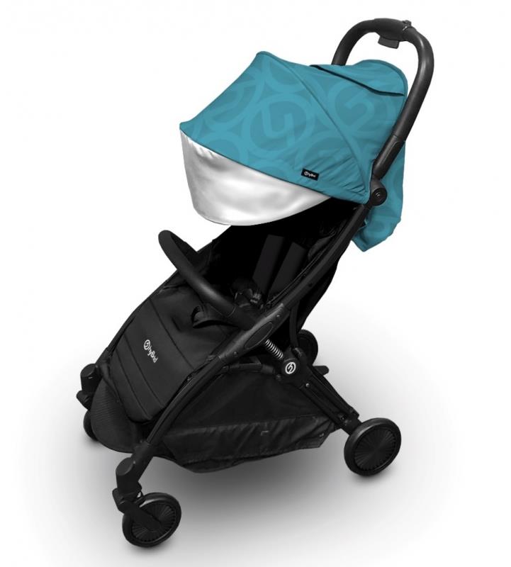 BabyStyle Hybrid Ezyfold Black rám a búda Mint