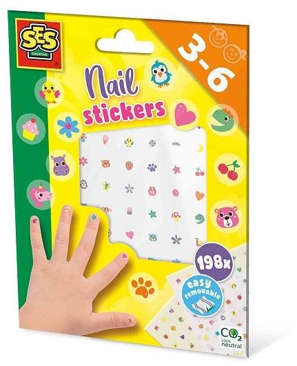 SES Nálepky na nechty 198 ks