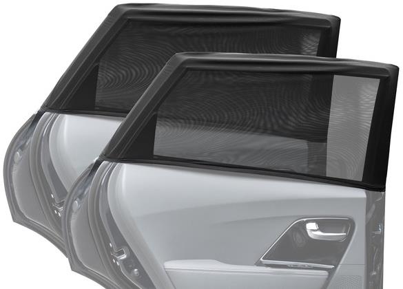 Fillikid Slnečná clona nasúvacia black 2 ks