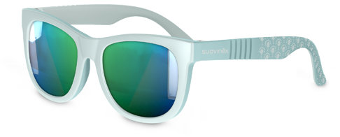 Suavinex Polarizované okuliare 0 – 12 mesiacov zelené hranaté