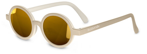 Suavinex Polarizované okuliare 12 – 24 mesiacov sivé okrúhle